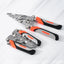 8-in-1 wire stripper pliers with ergonomic soft grip handle