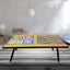 Foldable Study Table with a ludo game design, perfect for kids.