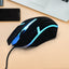 Compshop wired optical mouse shown from the front on a white background.