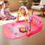 Aditi Baby Play Gym Mat with musical piano and hanging toys for infant play.