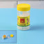 Jar of Bhimseni Camphor ISO Borneol flakes for home pooja and fragrance