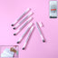 Black gel pen with transparent body for smooth writing