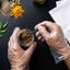 Disposable small plastic gloves in a pack, suitable for kitchen use