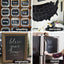 Blackboard wall sticker roll with chalks, ready for application.
