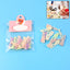 Colorful alphabet letter beads set for creative craft decoration.