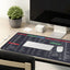 Large Shortcut Keyboard Mat featuring essential productivity keys for office work.