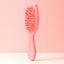 Silicone scalp massager shampoo brush with soft silicone bristles for deep cleansing