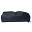 Washable multipurpose pouch with a zip, open to show interior space.
