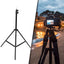 Professional DSLR camera tripod with a multi-angle head, ideal for versatile photography setups.