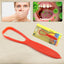 MintGuard plastic tongue cleaner with ergonomic handle for daily oral hygiene.