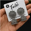 Fresh Vibes Combo of 6 Traditional Jhumka Earrings – Oxidised Silver Plated Lightweight Jhumkas for Women & Girls