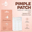 In'lief pimple patch set, acne care, discreet transparent patches