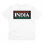 Generic Men's PC Cotton India Printed T Shirt (Color: White, Thread Count: 180GSM)