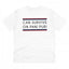 Generic Men's PC Cotton Quotes Printed T Shirt (Color: White, Thread Count: 180GSM)