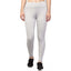 Generic Women's Polyester Solid Ankle Length High-Rise Tights (Light Grey)