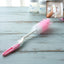 Bottle cleaning brush with 360 degree rotary handle for easy reach