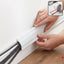Adhesive cable protector cord cover, 3 meter floor and wall wire hider (3 mtr)