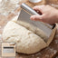 Big stainless steel dough scraper