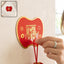 Self adhesive wall hook, decorative strong sticky hook for keys (1 pc)