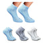 Generic 3_Pair Set Unisex Casual Cotton Printed Low Cut Socks (Multicolor)