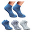 Generic 3_Pair Set Unisex Casual Cotton Printed Low Cut Socks (Multicolor)