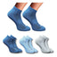 Generic 3_Pair Set Unisex Casual Cotton Printed Low Cut Socks (Multicolor)