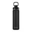 Generic 650 Ml Double Wall Insulated Stainless Steel Water Bottle With Flip Lid (Black)