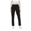 Generic Women's Cotton Solid Elasticated Track Pants (Black)