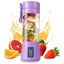 Generic Plastic Solid Electric USB Juicer (Purple)
