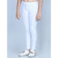 Generic Girl's Cotton Lycra Printed Elasticated Leggings (White)