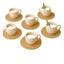 Generic Cotton Rope Drink Coasters 6 Pcs Set (Beige)