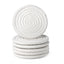 Generic Cotton Rope Drink Coasters 6 Pcs Set (White)