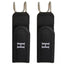 Generic Pack of 2 Buckle Less Belt Pair (Black)
