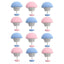 Generic Pack of 10 Duvet Clips (Pink-Blue)