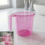 Vibrant mix color plastic bathroom mug for daily use.