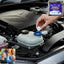Effervescent tablet for car windshield cleaning and clarity