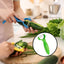 Durable stainless steel Y-shape vegetable peeler with a sharp blade for quick kitchen tasks.