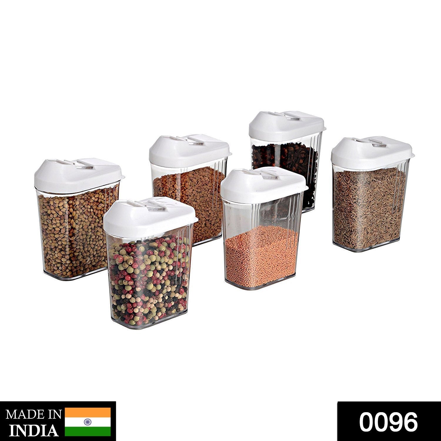 Easy Flow Storage Jar – 750ml Set of 6 | Organivo Secondary image
