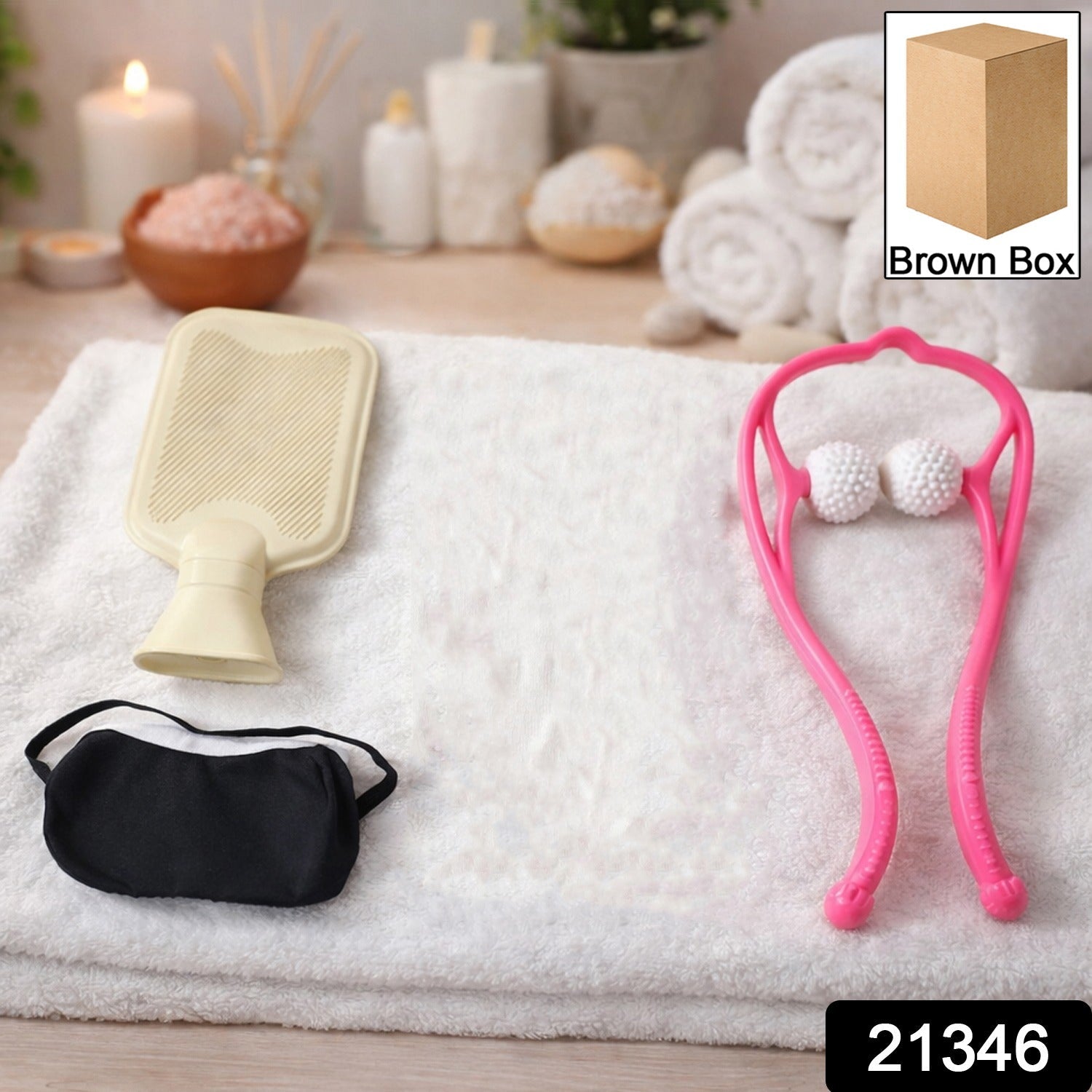 Self Care and Relaxation Combo Set – Complete Home Wellness Kit Secondary image