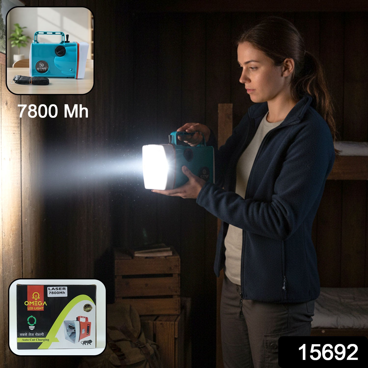 Rechargeable LED Torch – Long-Range, High Brightness & Portable Secondary image