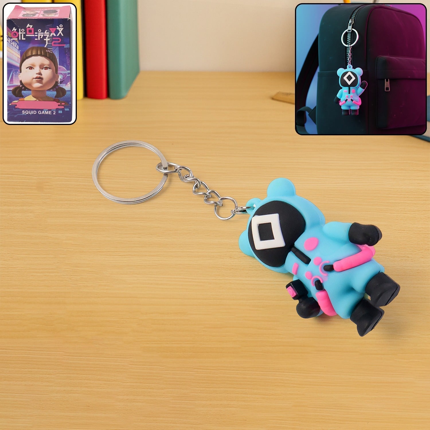 Cute Silicone Keychain – Vibrant, Durable & Fun Accessory Secondary image