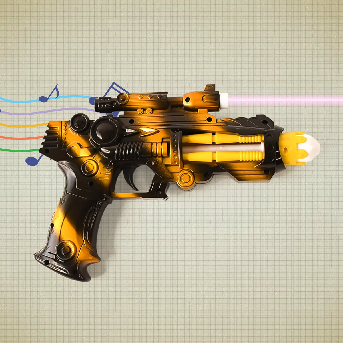 LED laser gun toy space blaster Main image