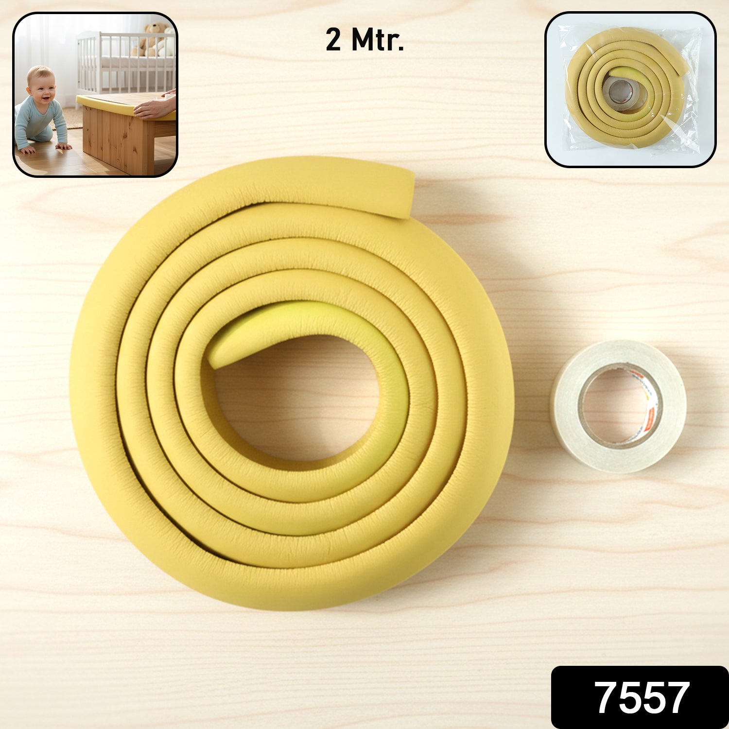 Baby Corner Protector – Soft Rubber Safety Bumper | Secondary image