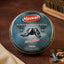 Black shoe polish cream for leather footwear with smooth application