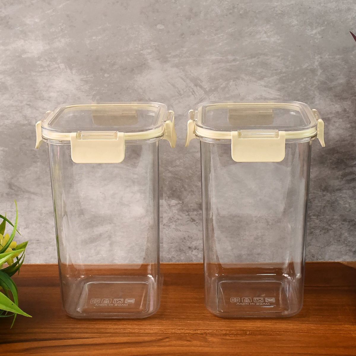 Apex airtight kitchen storage container set with 1400ml capacity each Main image