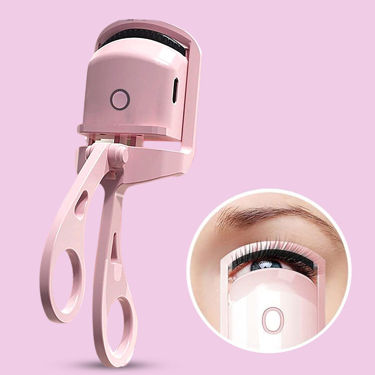 Electric Heated Eyelash Curler by BeautyBare on a clean white background. Main image
