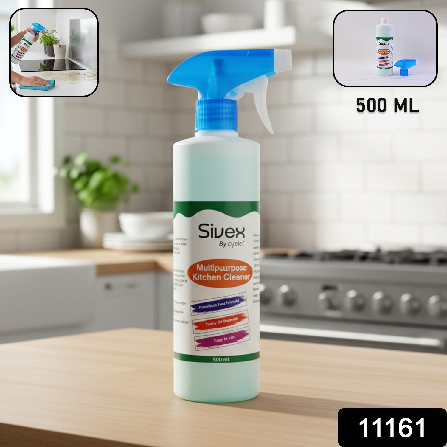 Kitchen Cleaner Spray Bottle – Powerful Multipurpose Grease Remover Secondary image