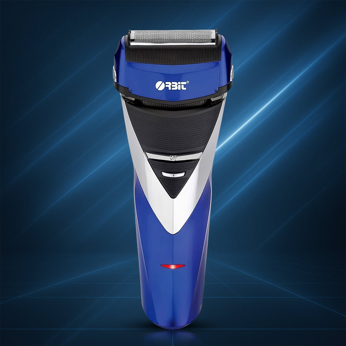 Orbit rechargeable electric foil shaver with dual head precision blades Main image