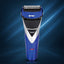 Orbit rechargeable electric foil shaver with dual head precision blades
