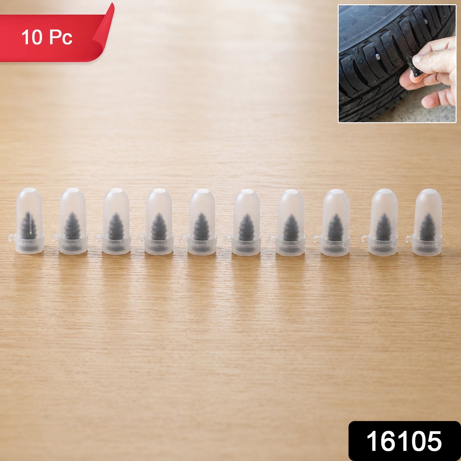 Car & Bike Tubeless Tire Repair Nails – Easy Emergency Fixes Secondary image